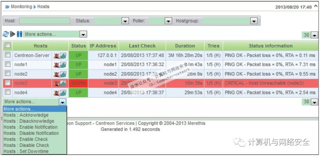 Linux运维：配置Centreon监控系统