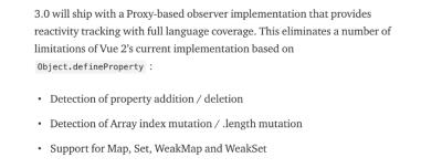 关于Vue 3.0前端开发者必须知道的不仅仅是Proxy...