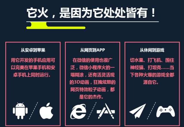 前端开发，不止微信小游戏！