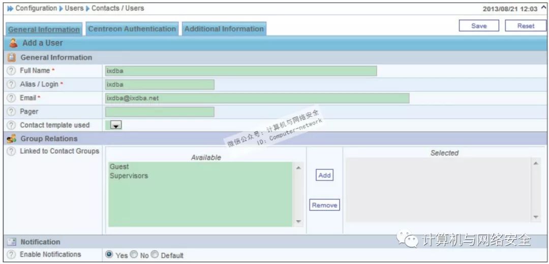 Linux运维：配置Centreon监控系统