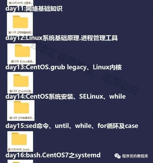 linux零基础入门到精通&运维视频教程