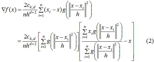 深入剖析Mean Shift聚类算法原理