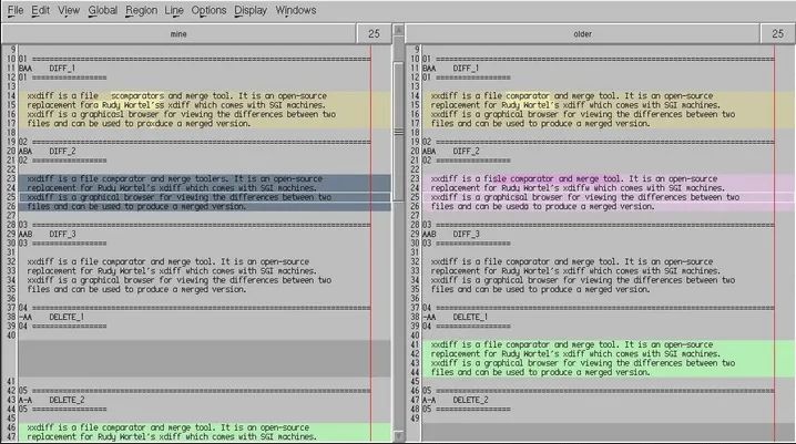 Linux下9种优秀的代码比对工具推荐