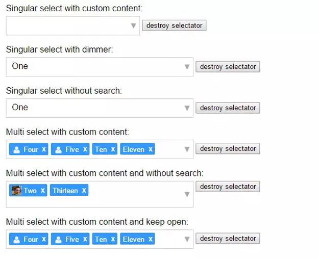 不得不知的 15 个 jQuery 选择框插件