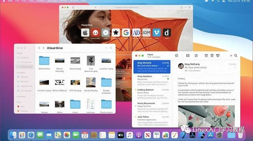 MacOS Big Sur界面模仿Deepin Linux 20？