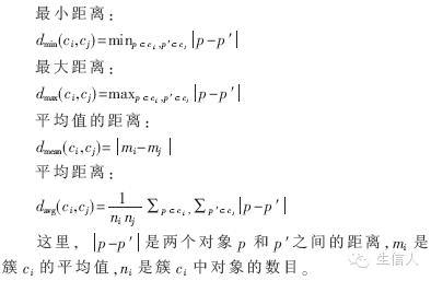 常见聚类算法