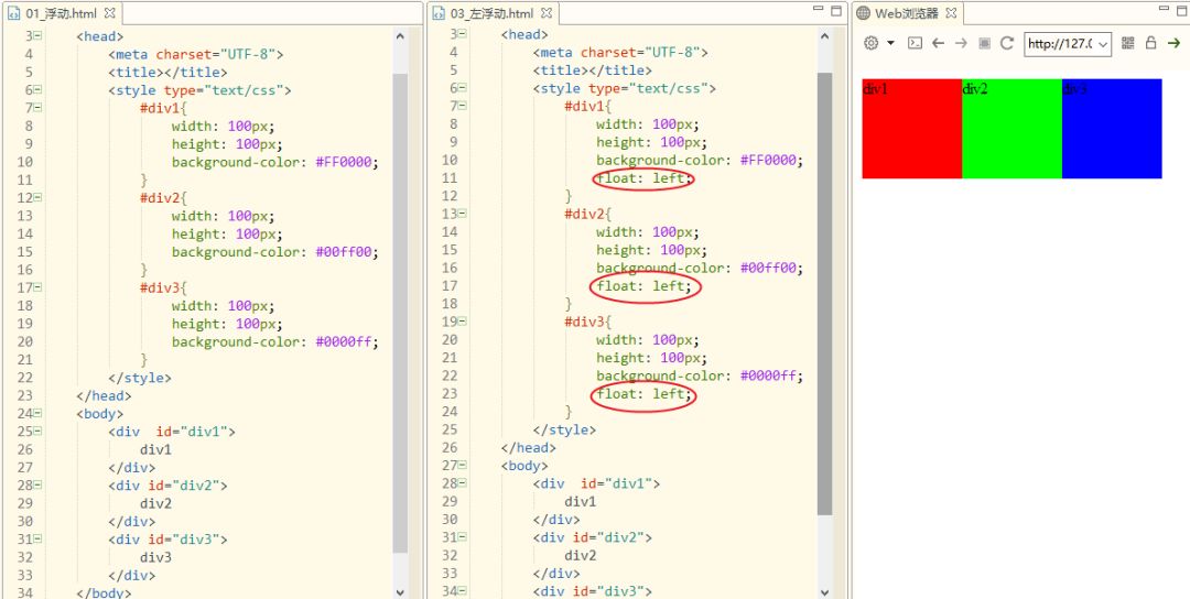 CSS3丨浮动以及盒子模型