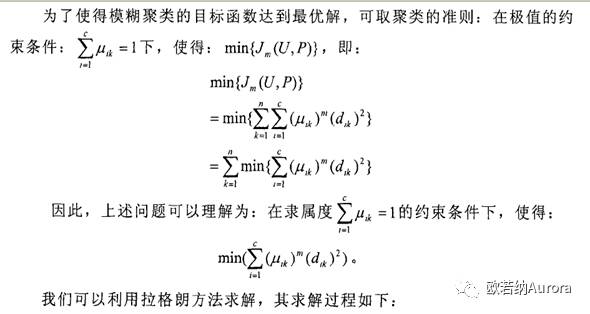 【欧若纳算法解析】聚类算法分析（四）--FCM算法原理及特征