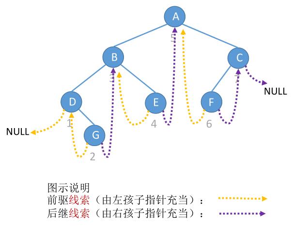 二叉树的遍历和线索二叉树