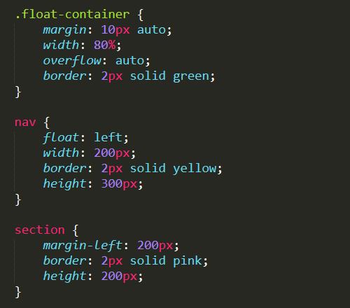 CSS3：css布局之float布局用法