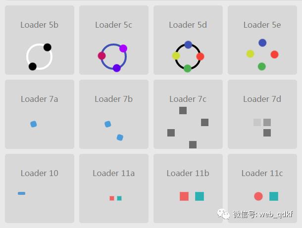 75款纯CSS3打造的 Loading加载的炫酷动画效果