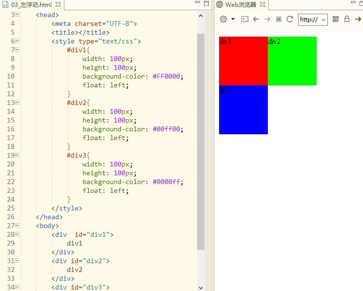 CSS3丨浮动以及盒子模型