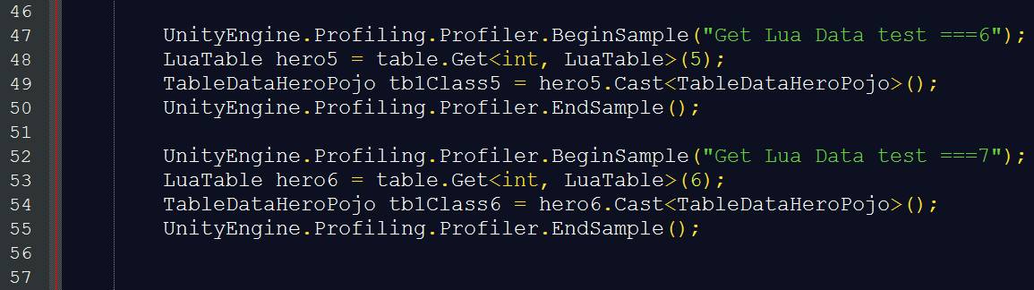 Unity使用xlua读取lua数据表性能分析