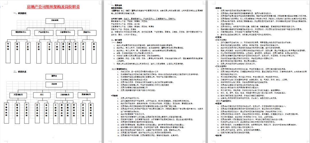 最潮组织架构设计模板.ppt