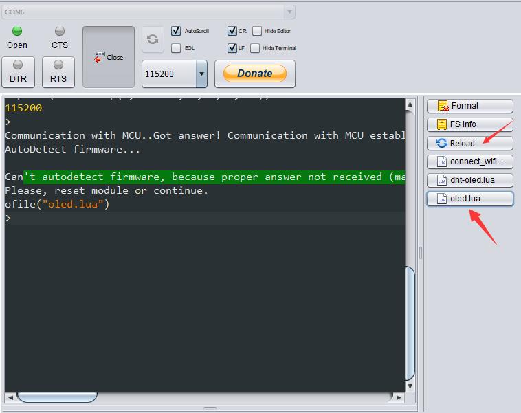 [ESP8266系列] NodeMCU之在OLED上显示温湿度(lua编程)