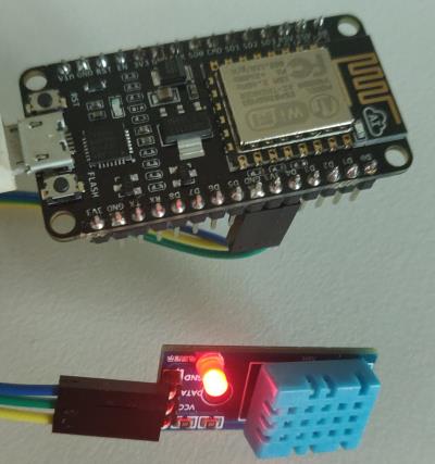 [ESP8266系列] 玩转DHT11温湿度和DS18B20温度模块(lua编程)