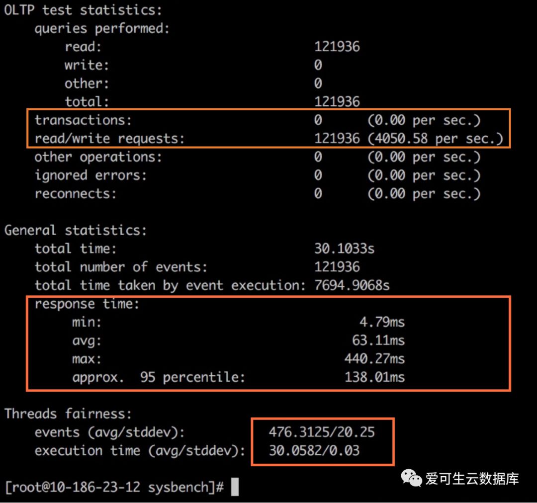 MySQL中间件性能测试 I