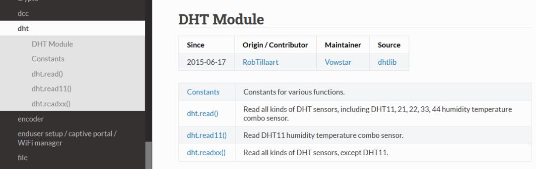 [ESP8266系列] 玩转DHT11温湿度和DS18B20温度模块(lua编程)