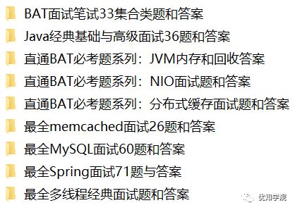 最全BAT面试239道题答案：Map集合题+并发+中间件+MySQL等