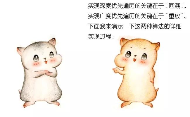 漫画：深度优先遍历 和 广度优先遍历