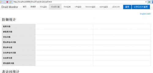 SQL注入监控神器—Druid（一）