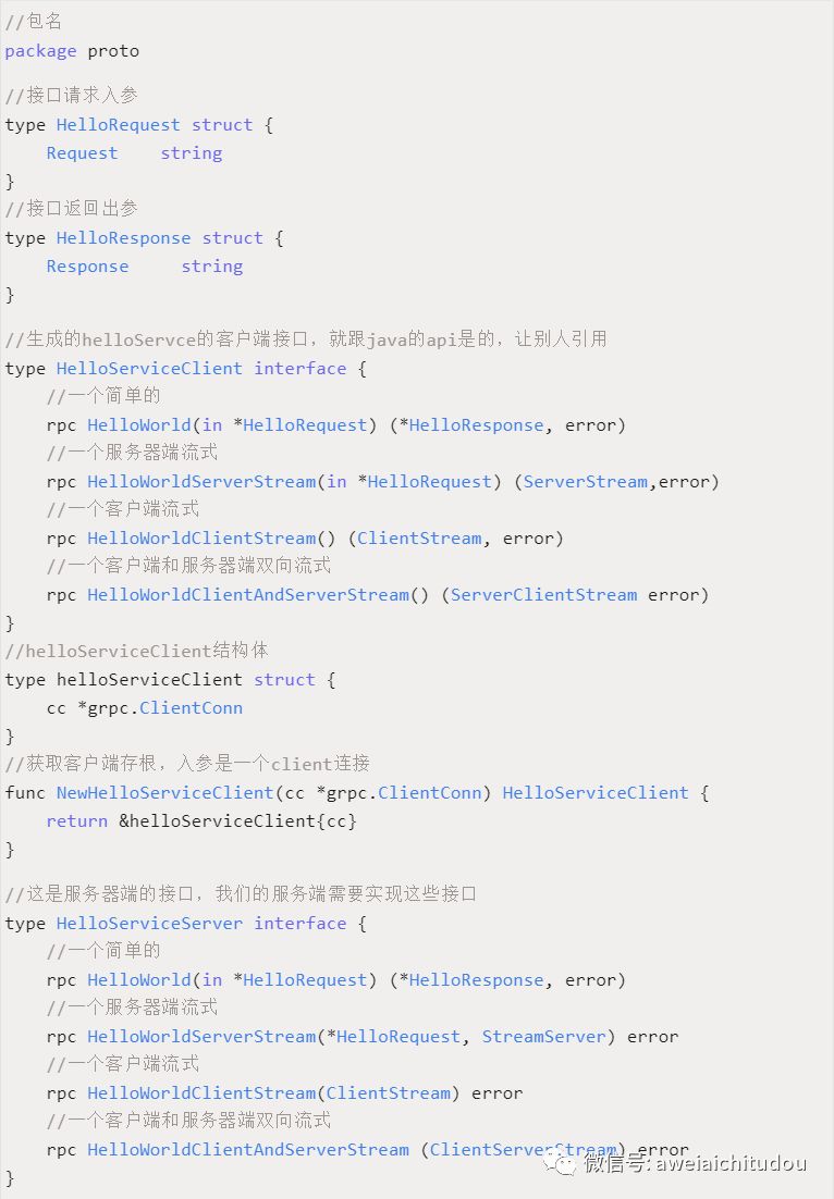 gRPC之GoLang入门HelloWord(排版整理)