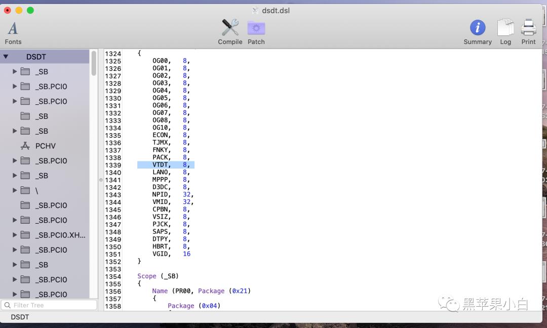 DSDT是你黑苹果生涯必须要过的一个坎，不要觉得它很难，就是一个纸老虎，弱鸡一个，so easy