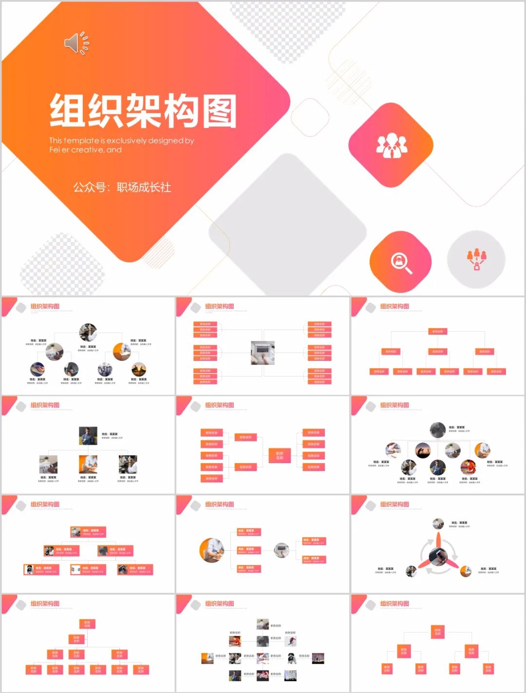 组织架构设计+模板工具包（阿里、腾讯、上市企业等）