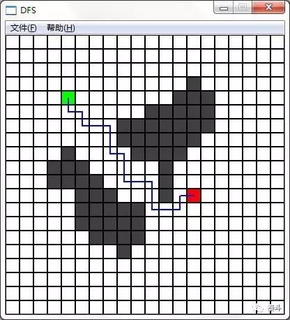 基于深度优先搜索的寻路算法及其进一步的探究