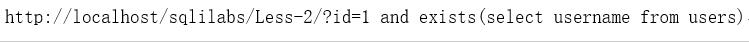 SQL注入之Less-2