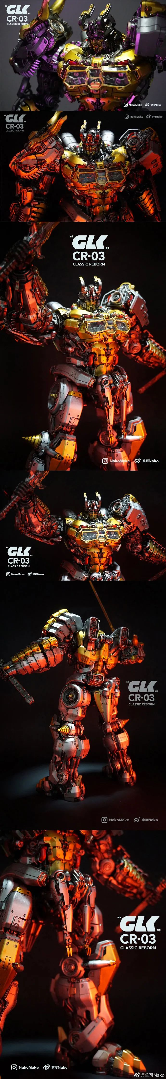 Action Toys,UM-03威震天公布！黑苹果，“MPM”铁皮打印件上色公布！