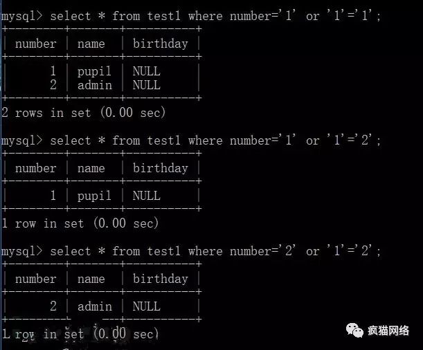 CTF比赛中SQL注入的一些经验总结