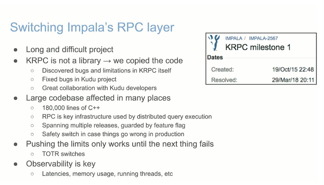 涅槃重生：KRPC 实现 Impala 的飞跃