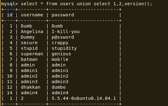 Sql注入衔接