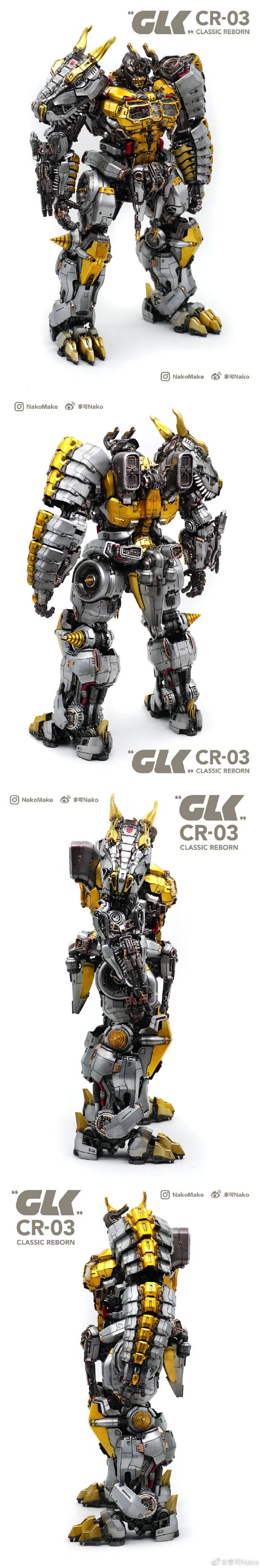 Action Toys,UM-03威震天公布！黑苹果，“MPM”铁皮打印件上色公布！