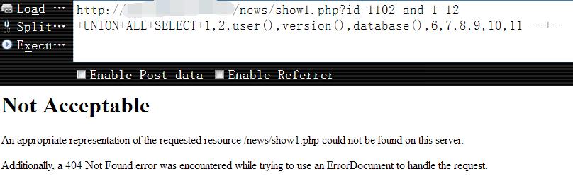 bypass waf入门之sql注入 [ 内联注释篇 ]