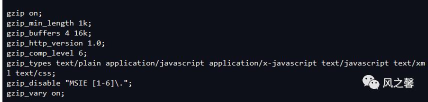 nginx的gzip压缩