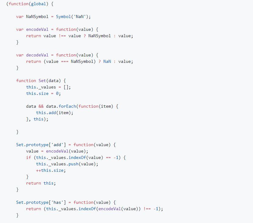 【前端】ES6 系列之 Set数据结构