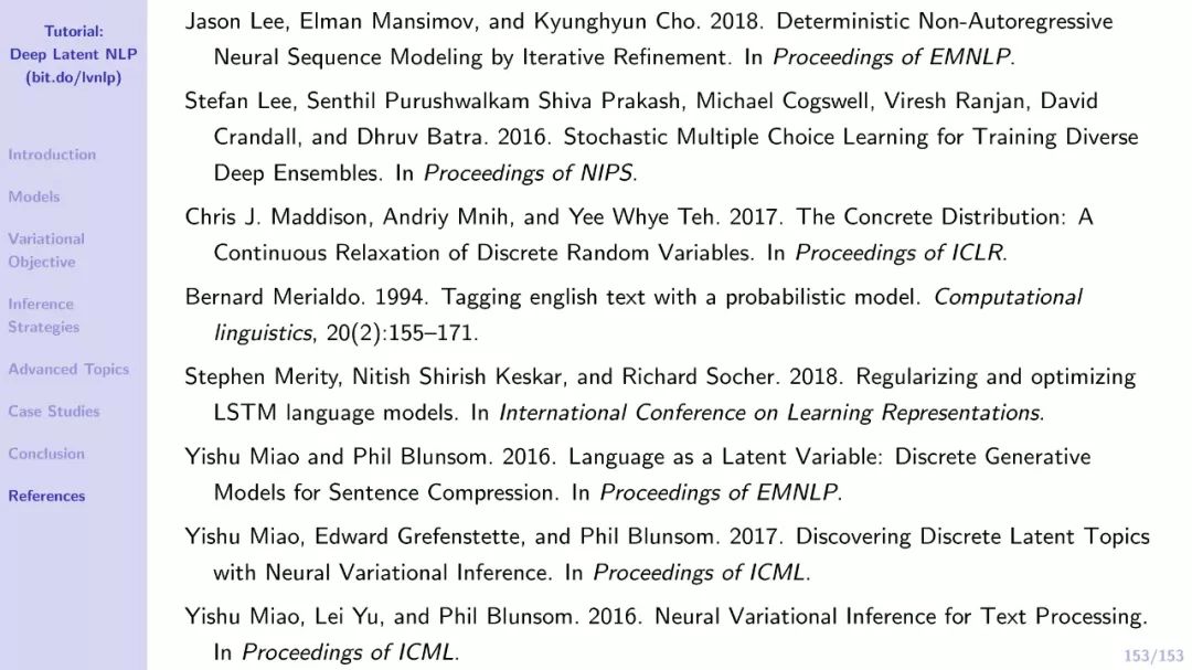 【EMNLP干货】自然语言中的深度隐变量模型（附211页PDF下载）