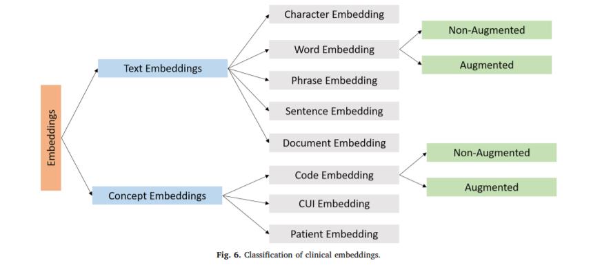 临床自然语言处理中的嵌入综述，SECNLP: A survey of embeddings