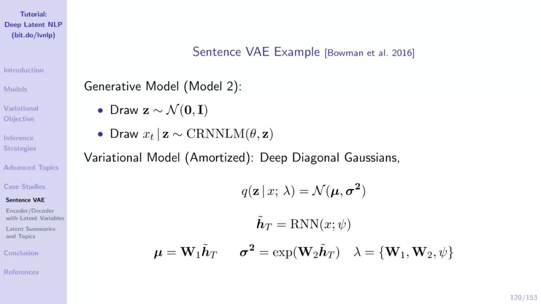 【EMNLP干货】自然语言中的深度隐变量模型（附211页PDF下载）