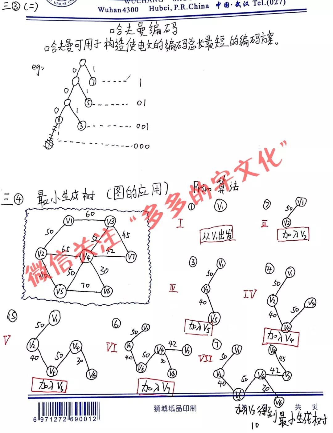 数据结构期末复习重点整理