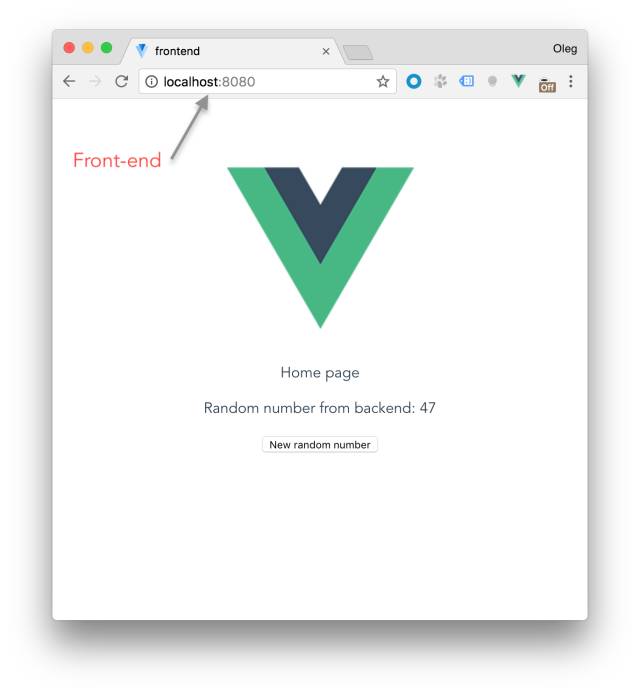 Vue 之Flask实现全栈单页面应用