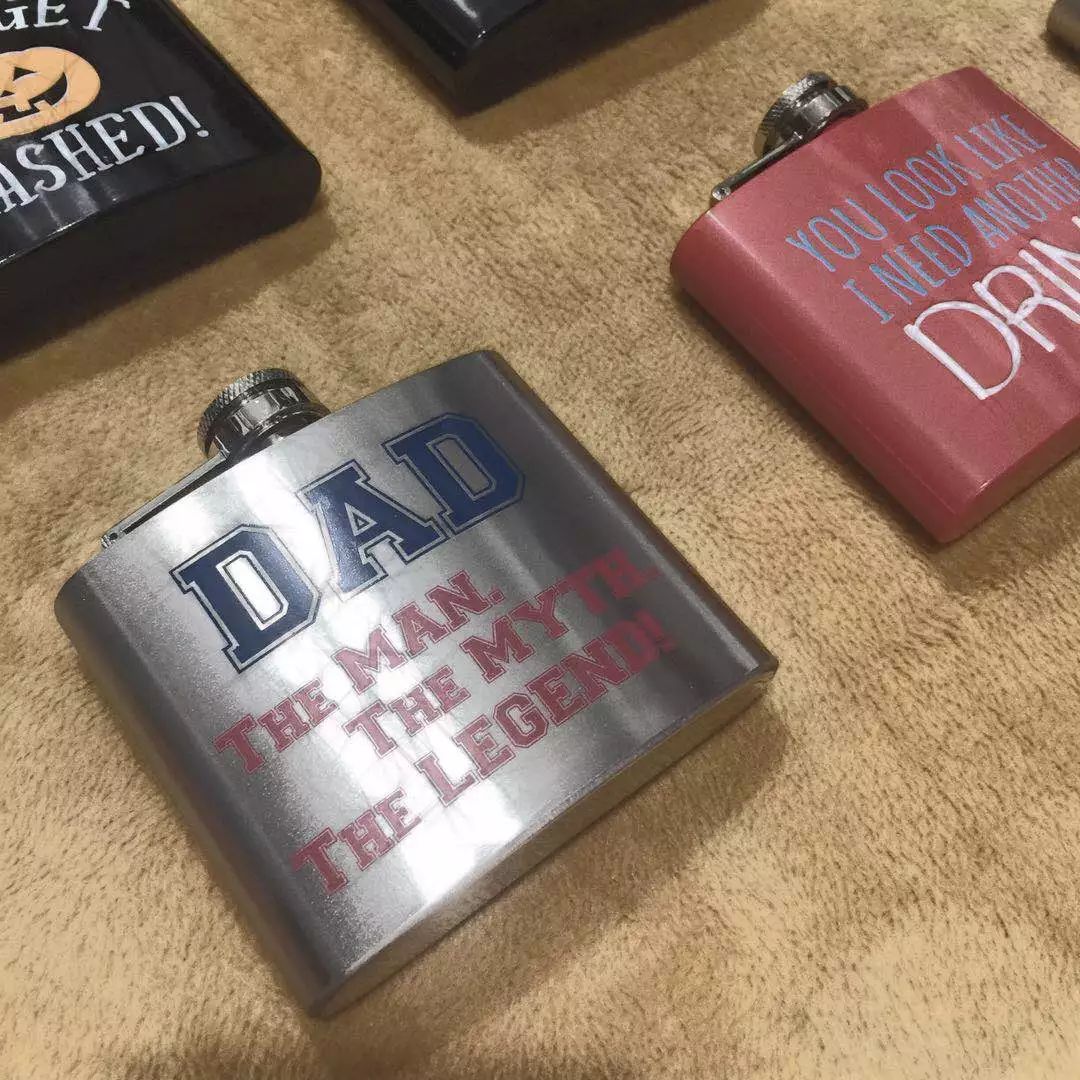 【微店】即刻开拍 !HIP FLASK 入门级的304钢酒壶多种规格男人户外的随身品