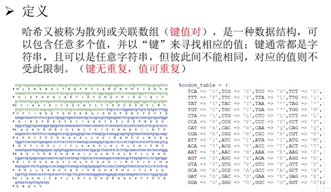 Perl——哈希&数据结构