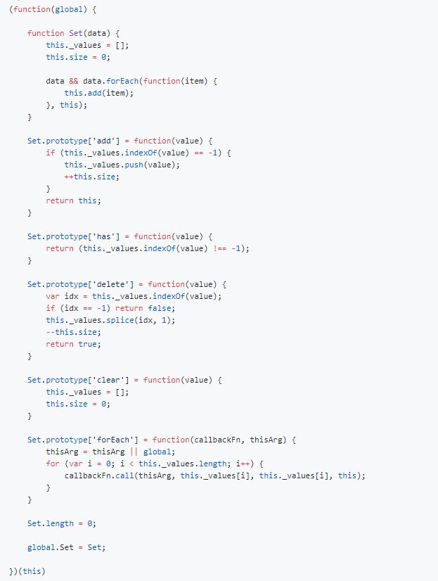 ES6 系列之 Set数据结构