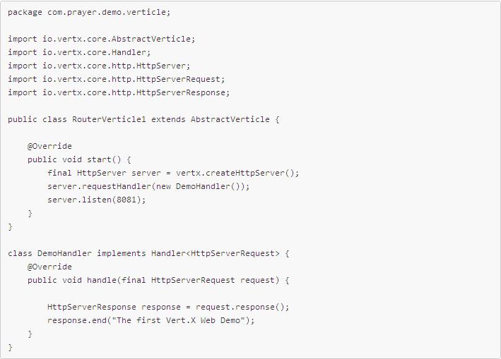 Vertx-Web初探（上）