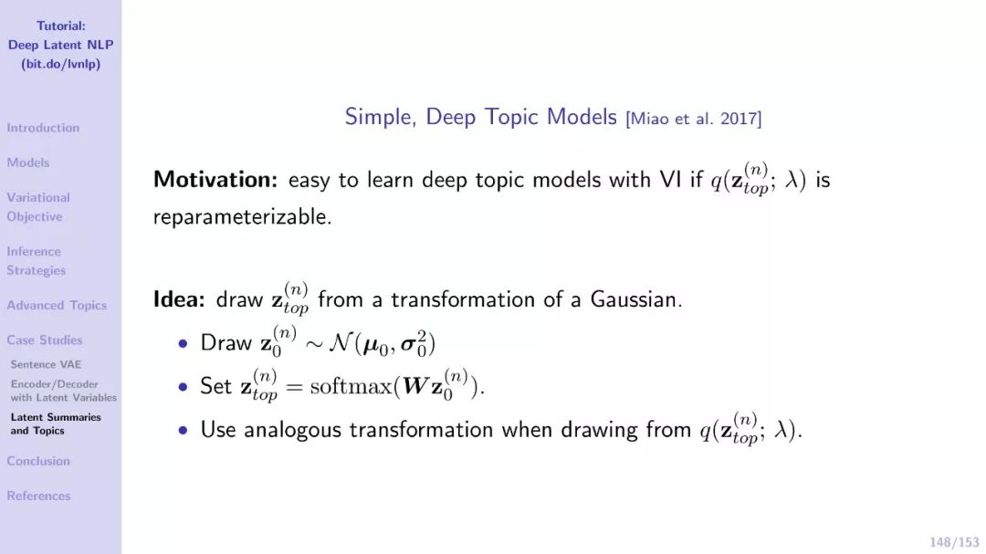 【EMNLP干货】自然语言中的深度隐变量模型（附211页PDF下载）