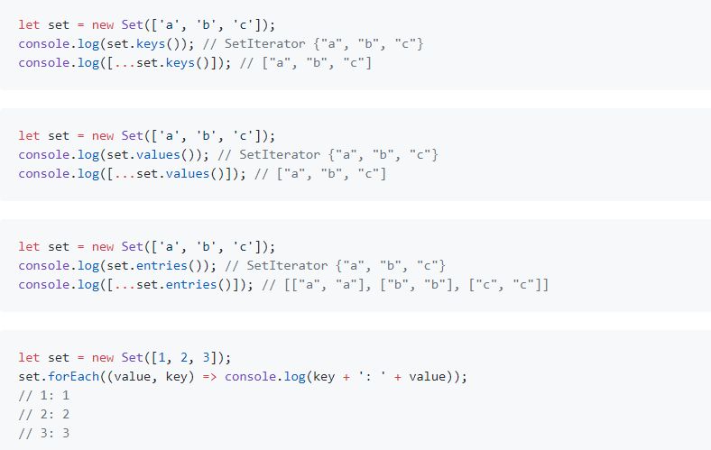 ES6 系列之 Set数据结构